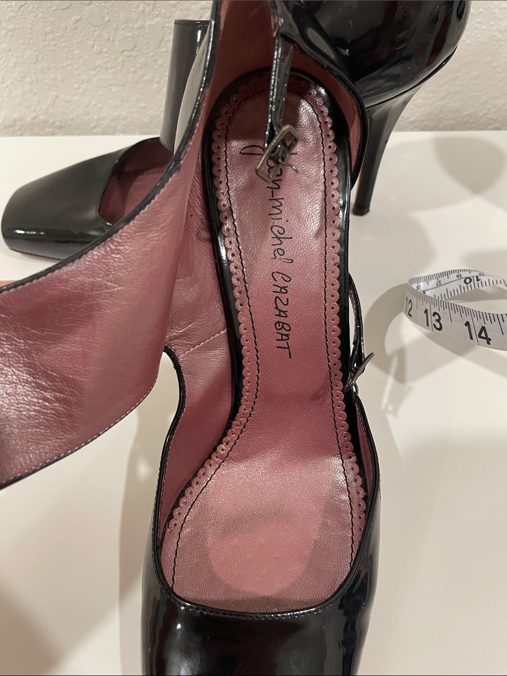 Jean-Michel Cazabat | Women’s Black Patent Heels Size 38 (US 7.5-8)u - Picture 4 of 8